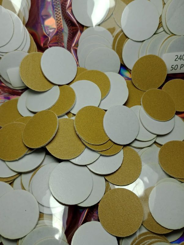 Discos para fresas autoadhesivos
