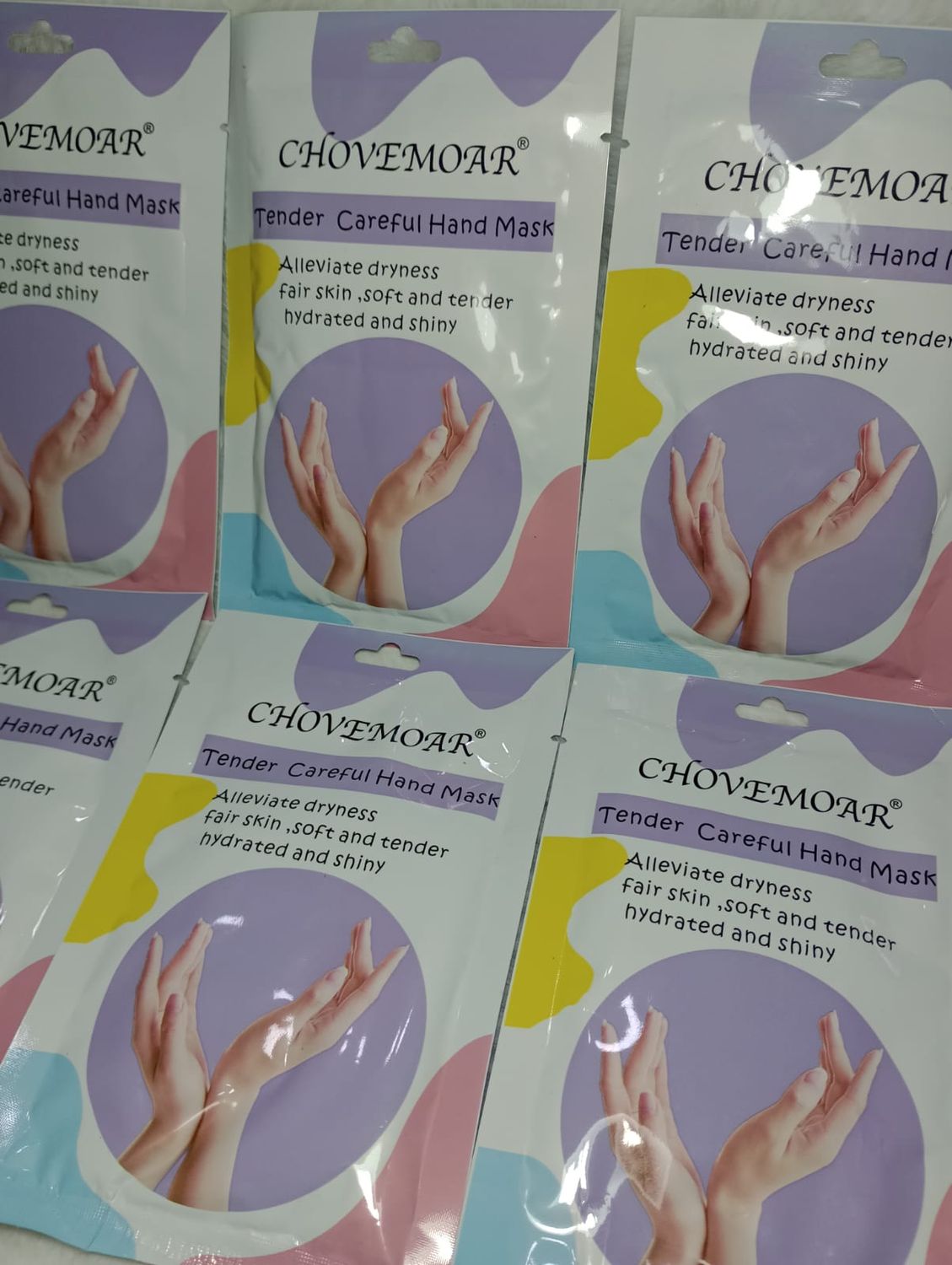 Mascarilla hidratante para manos