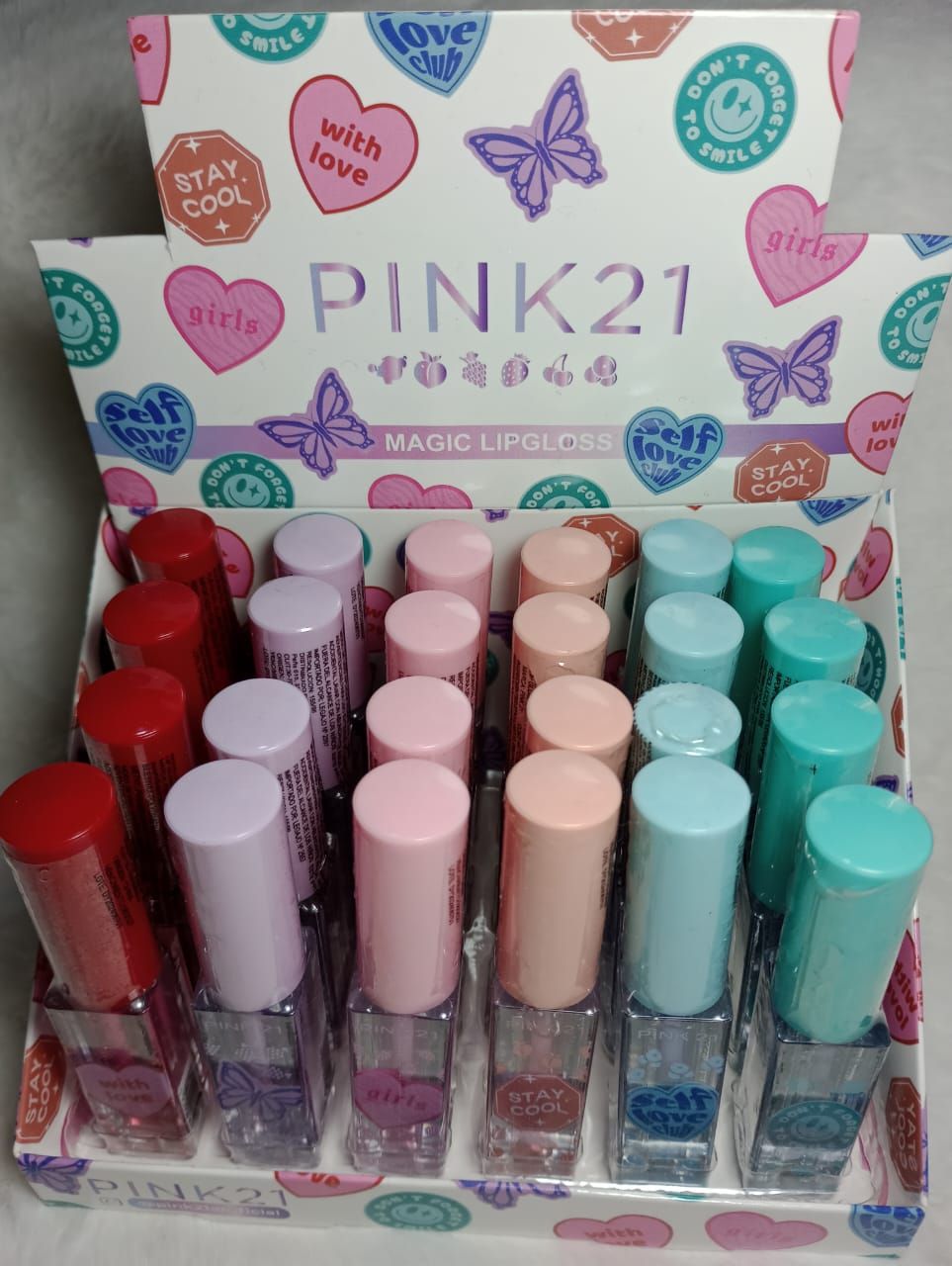 Lipp Gloss Pink 21 Magic