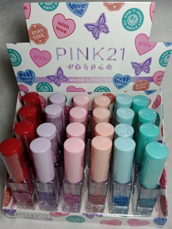 Lipp Gloss Pink 21 Magic