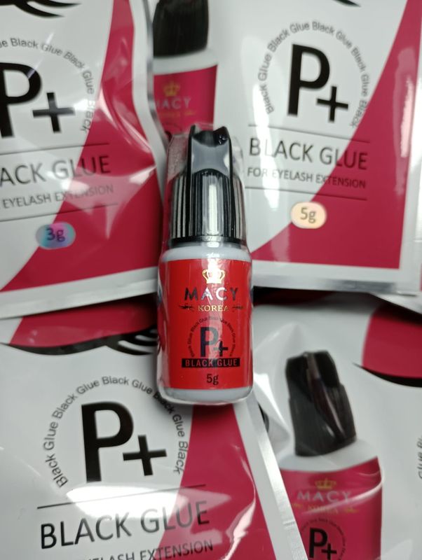 Adhesivo de Pestañas Para Extinción de Pestañas Macy Korea 2gr P+ Glue