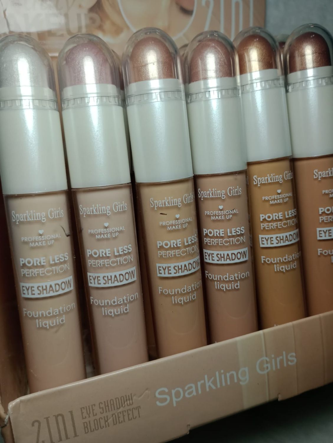 Correctores + Iluminadores  de Sparking Girls
