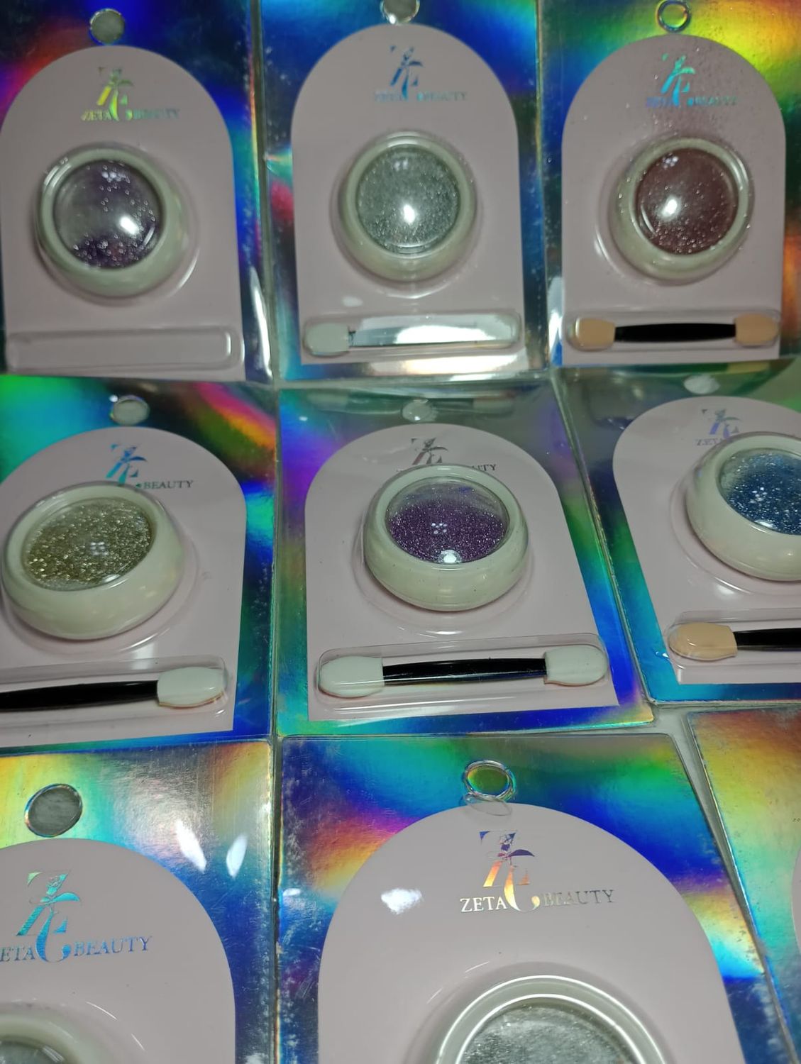 Polvos de Glitter de Zeta Beauty