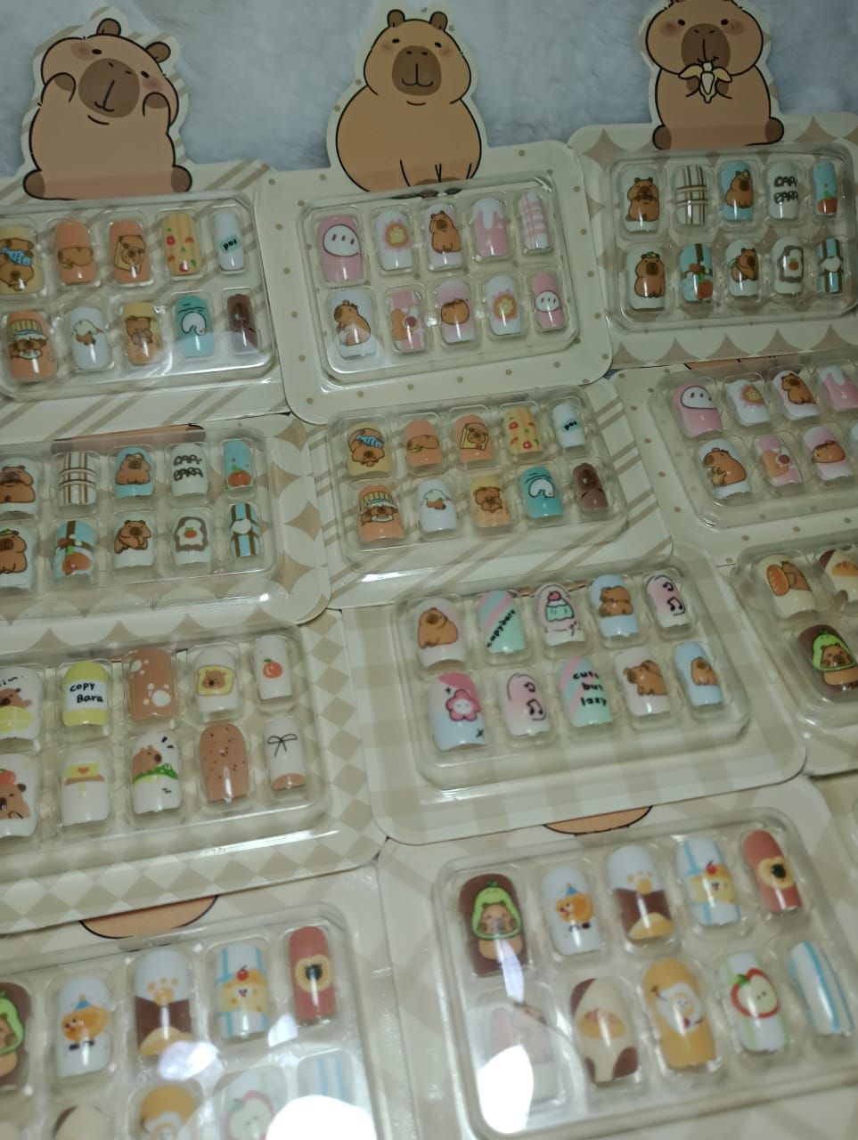 Uñas postizas Capibara Niñas