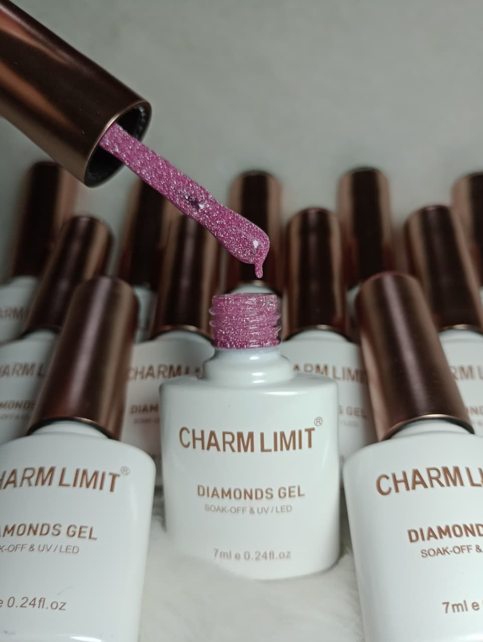 Esmaltes Reflectivos Charm Limit Diamonds