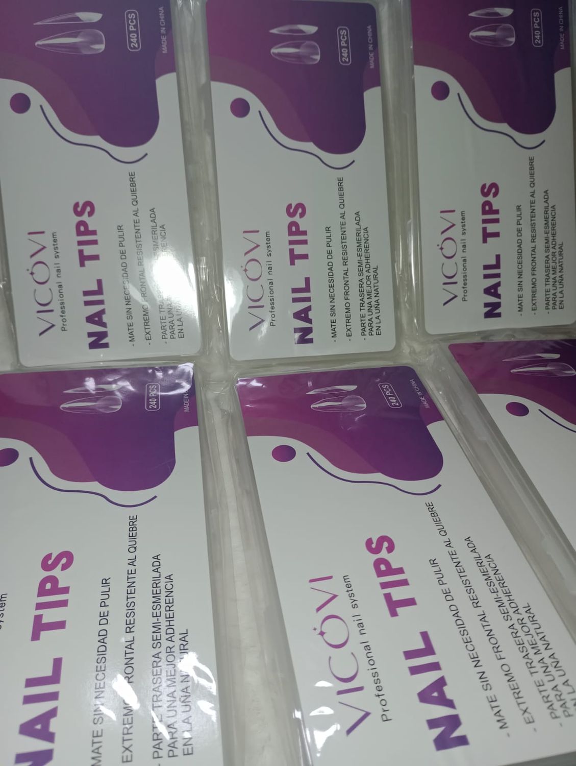 Tips de Gel de Vicovi de 240pvc