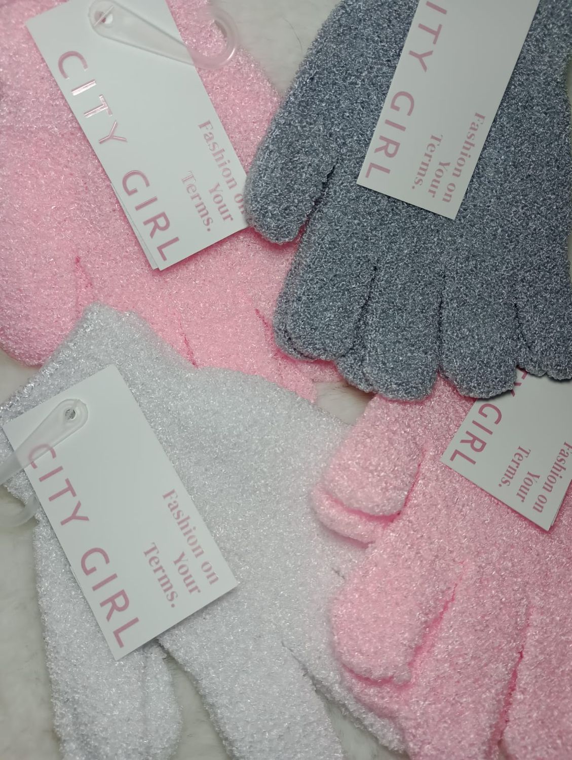 Guantes exfoliantes City Girl