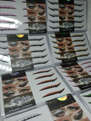 Stickers Delineadores Glitter