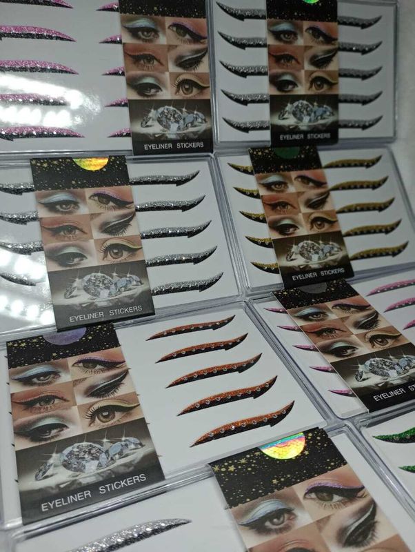 Stickers Delineadores Glitter