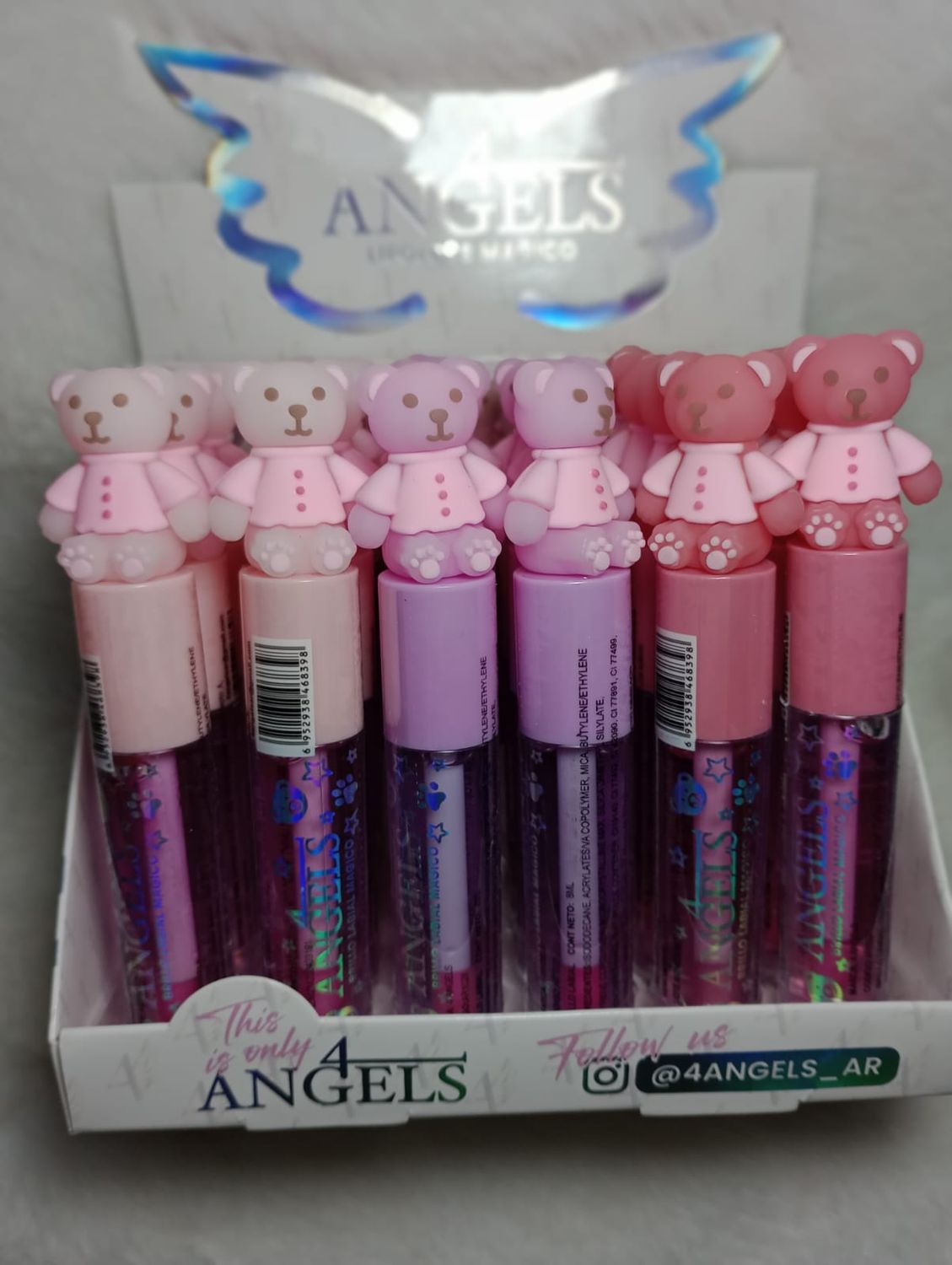 LipGloss Osito 4 Angel