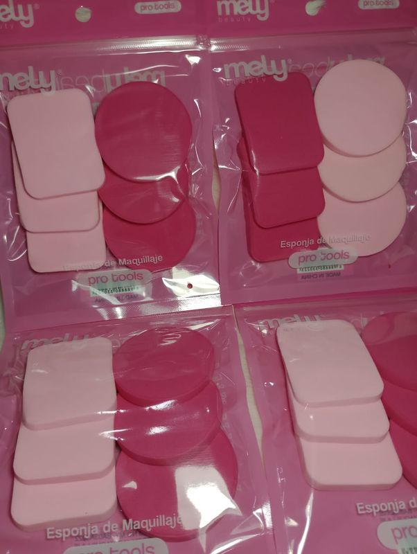 Set de esponjas x 6u Mely