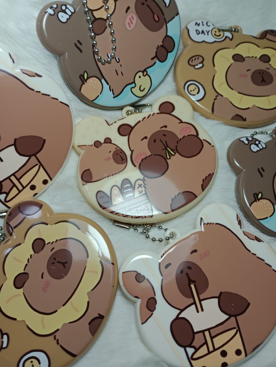 Espejos + Peine Capibara
