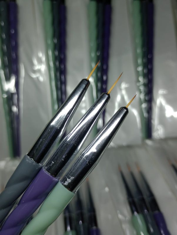 Pinceles Liner x 3u Tornado