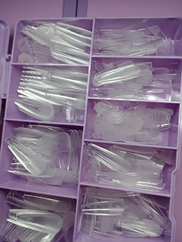 Tips de Gel Ultra Finos City Girl x 600u