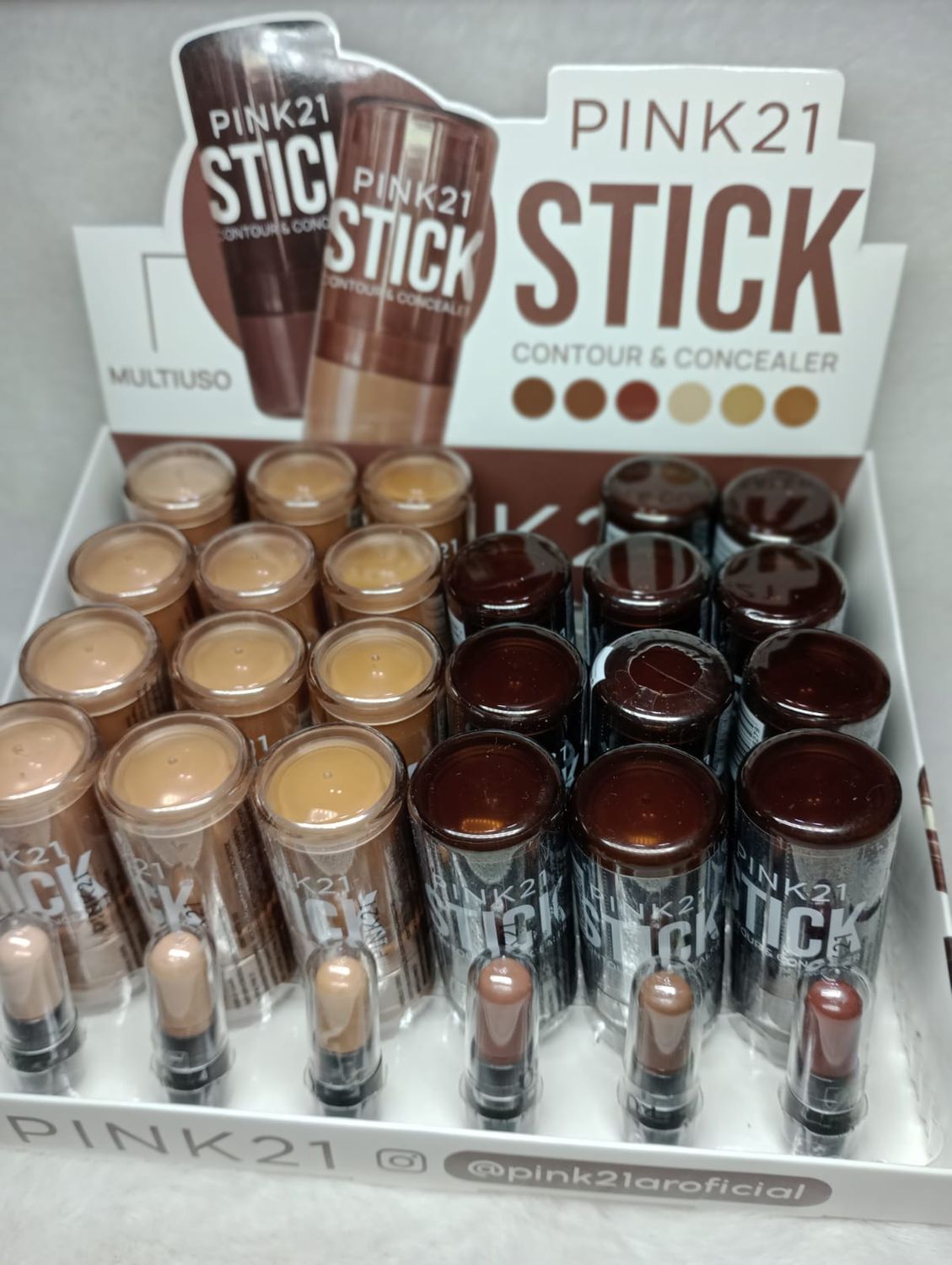 Correctores y Contornos PINK 21