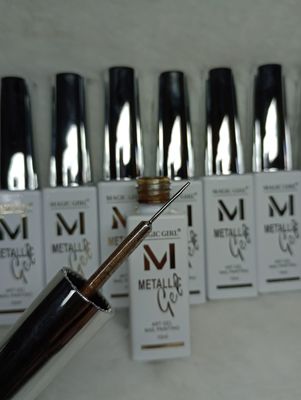 Esmalte Semi Liner Cromo Dorado 10ml