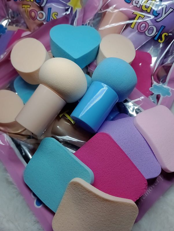 Set de Esponjitas de Maquillaje Variadas x10 Beauty Tools