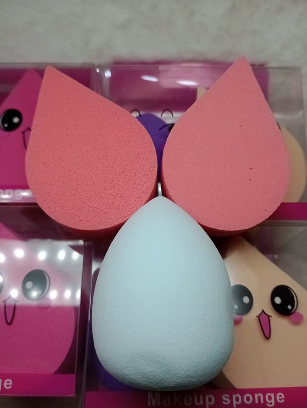 Set de Esponjas x3 de Maquillaje