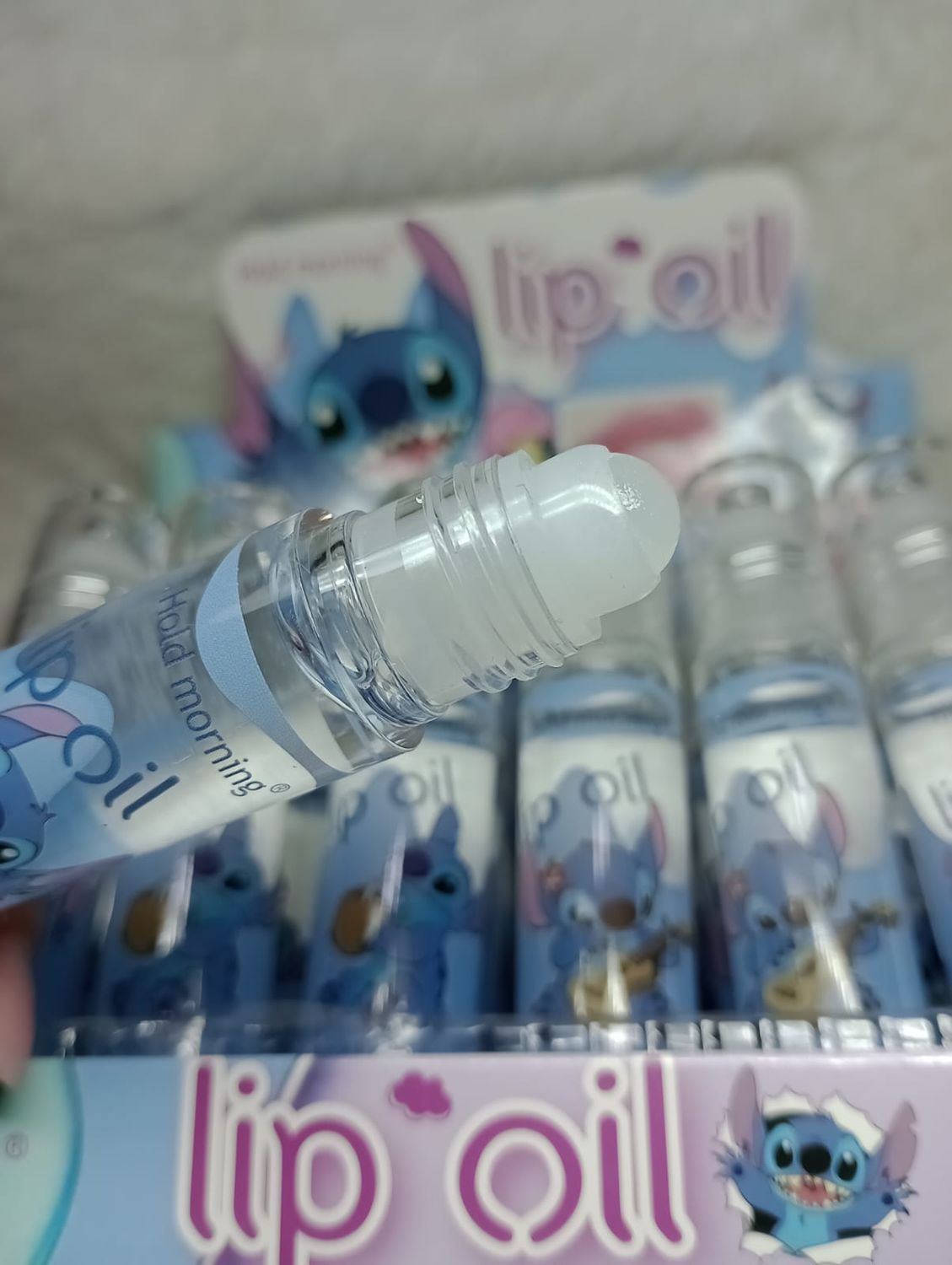 LipGloss Oil en Rollon de Stitch