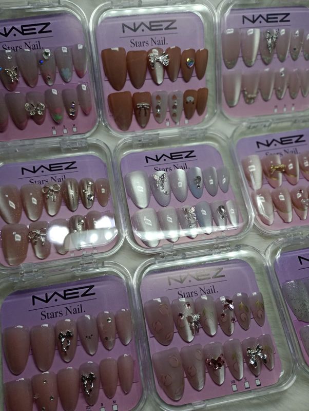 Uñas Postizas Ojo de Gato