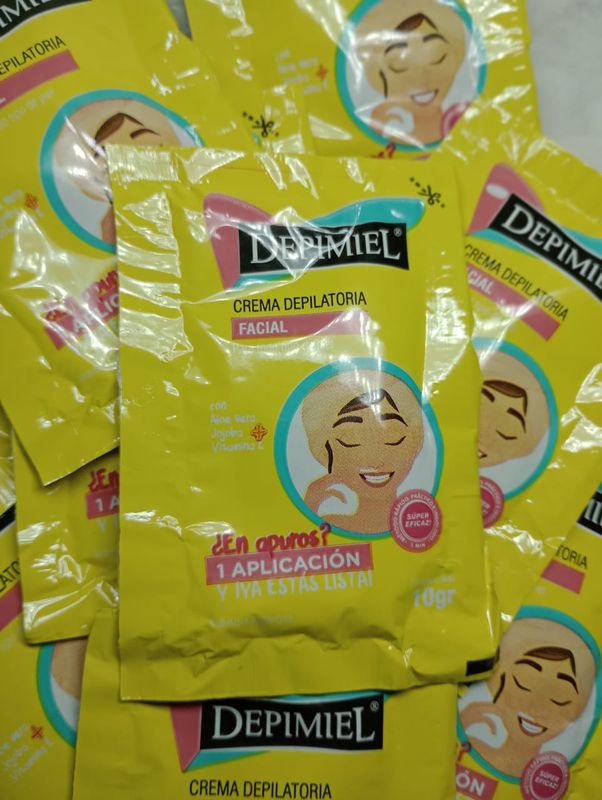 Crema Depiladora Facial Depimiel