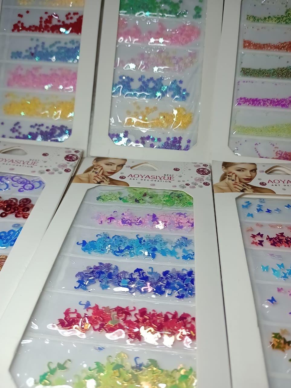 Deco para uñas surtidas