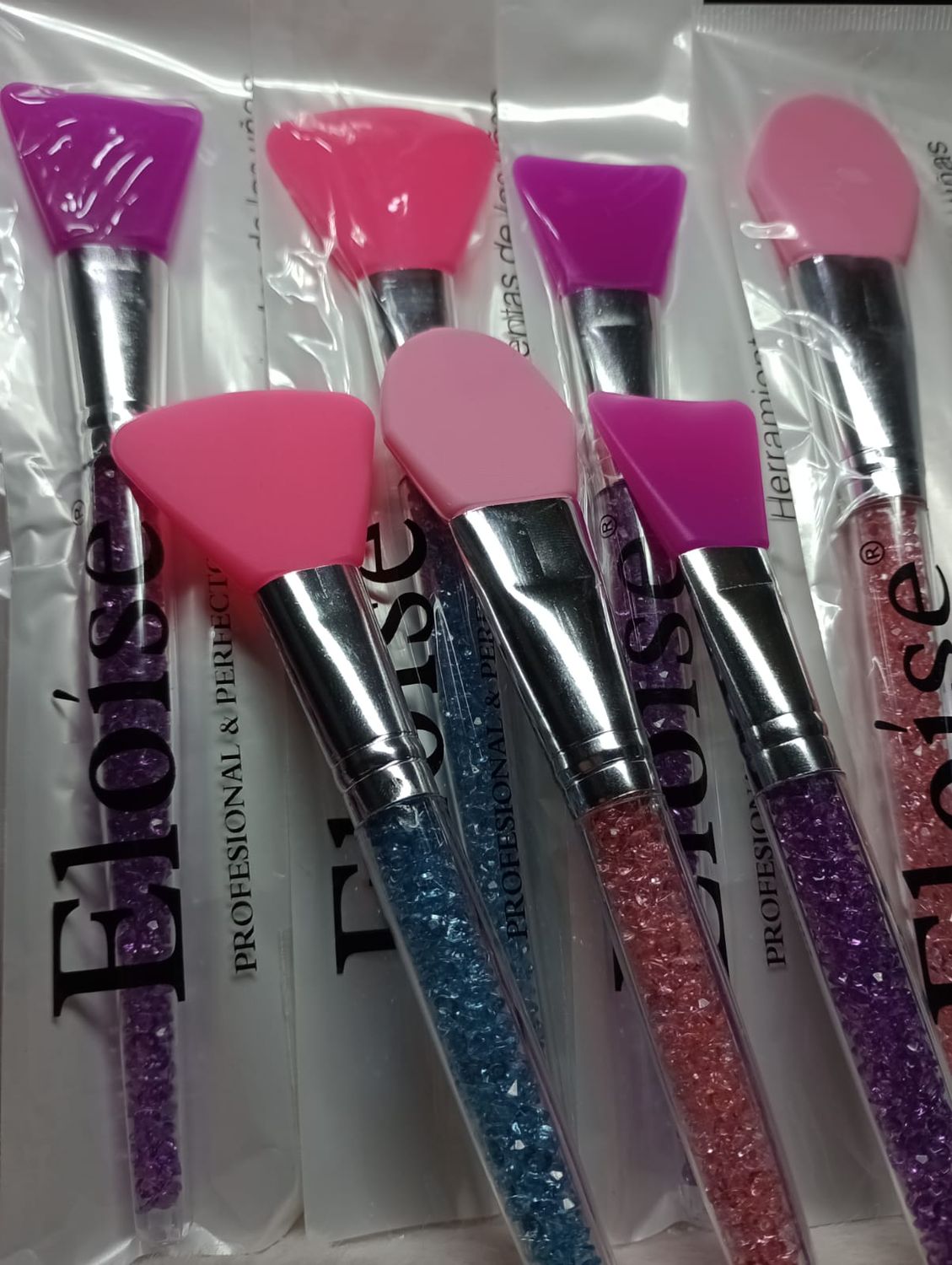 Espatulas para Mascarillas mango de Glitter