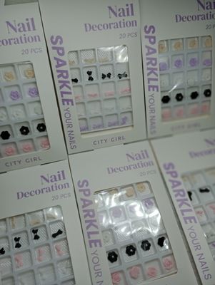 Deco de Moños de Nail de City Girl