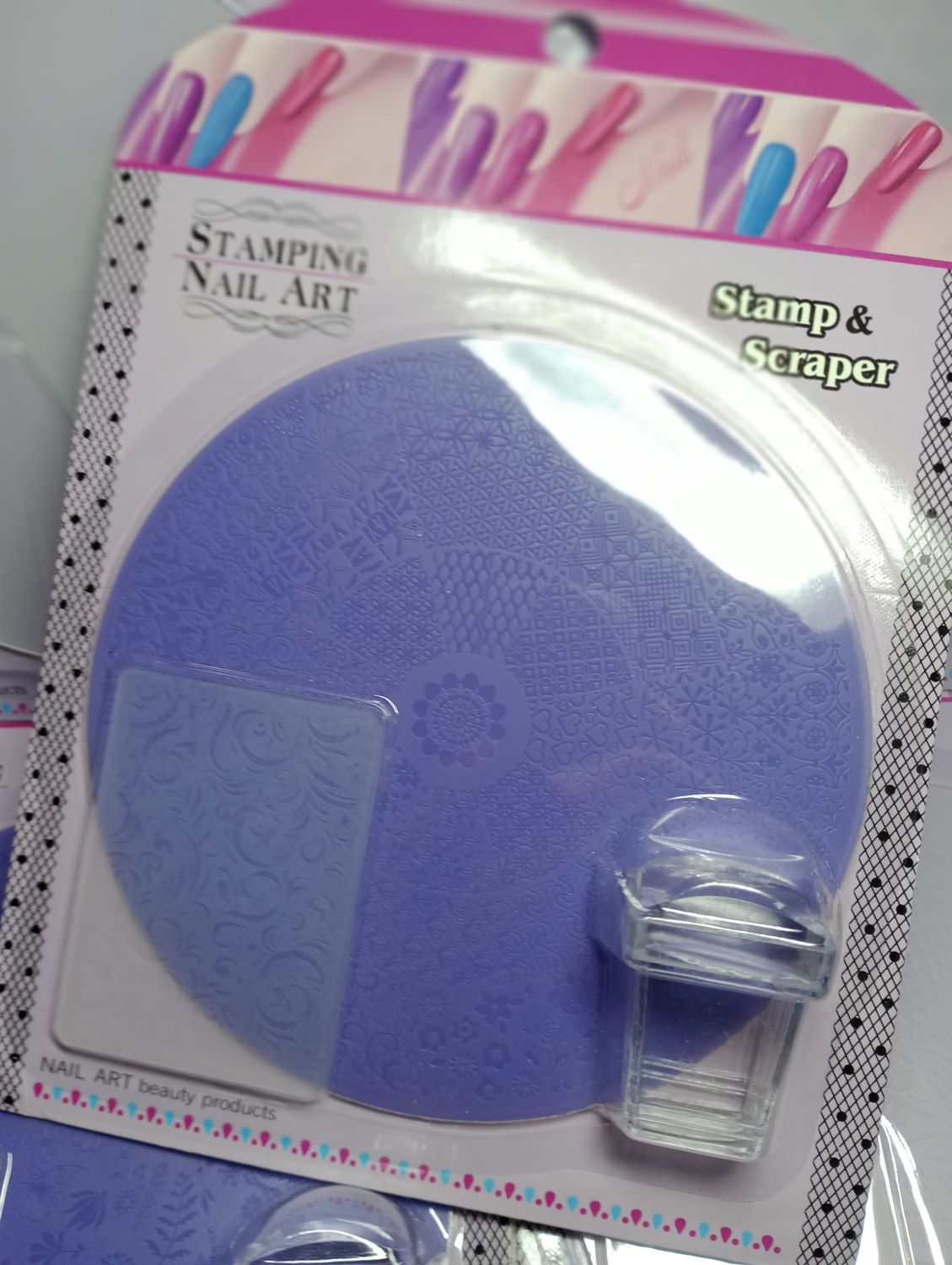 Placa Redonda de Stamping con Sello