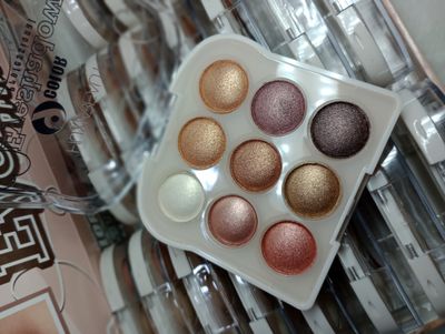 Paleta de Sombras Glitter 9 Colores