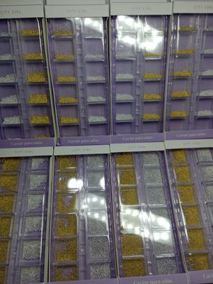 Caviar Plateado y dorado City Girl