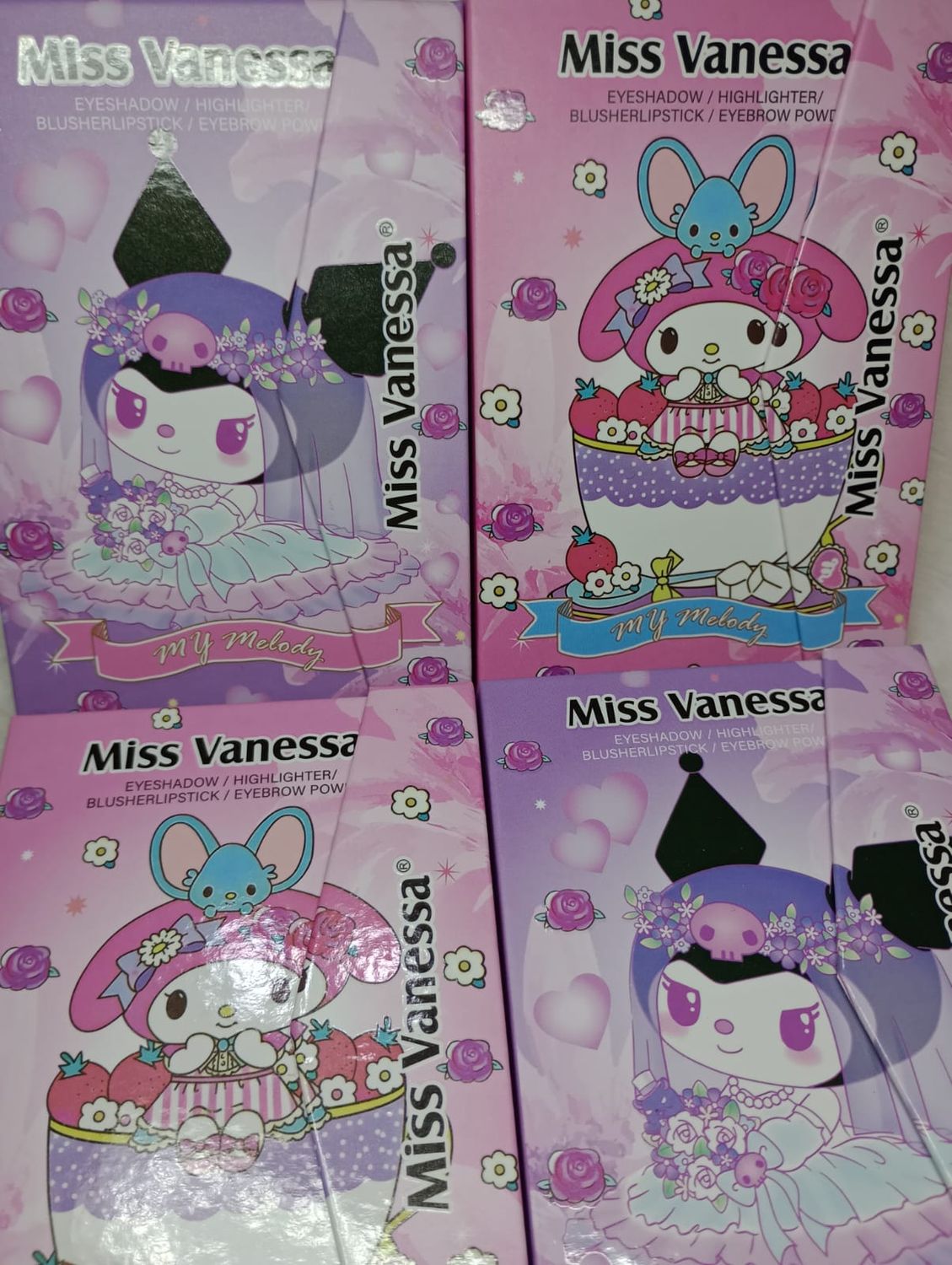 Kit de Sombras + Labiales + Rubor + Iluminador