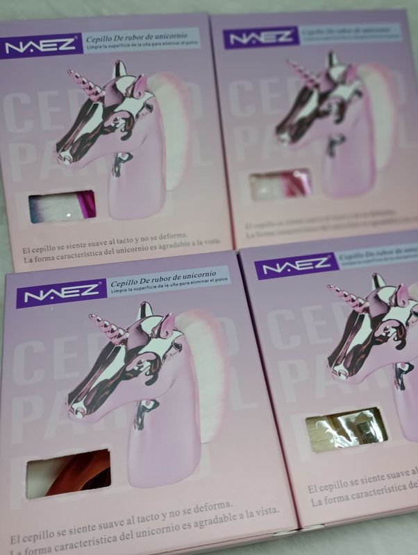 Brochas Unicornio, para Rubor de Naez