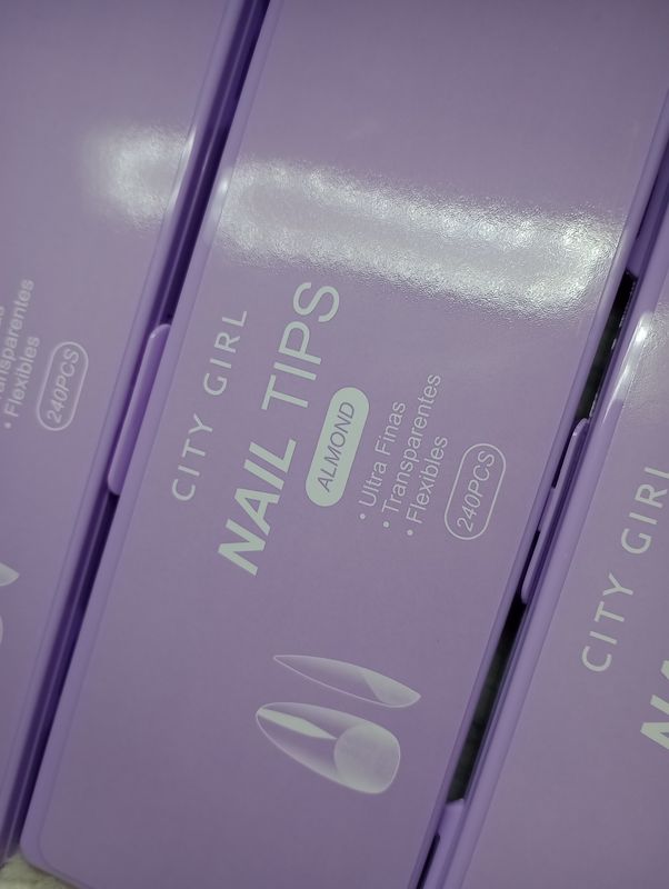 Tips Gel UltraFinas de City Girl 240pcs