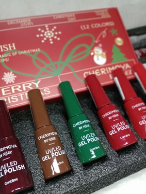 Esmalte Semipermanente de Cherimoya 8ml Ediccion Navidad