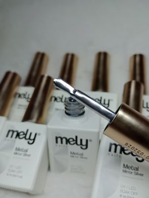 Esmalte Semi Mirror/Cromo de Mely 12ml