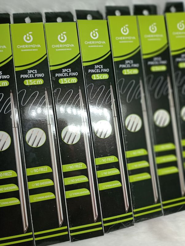 Pinceles Liner x 3u Cherimoya