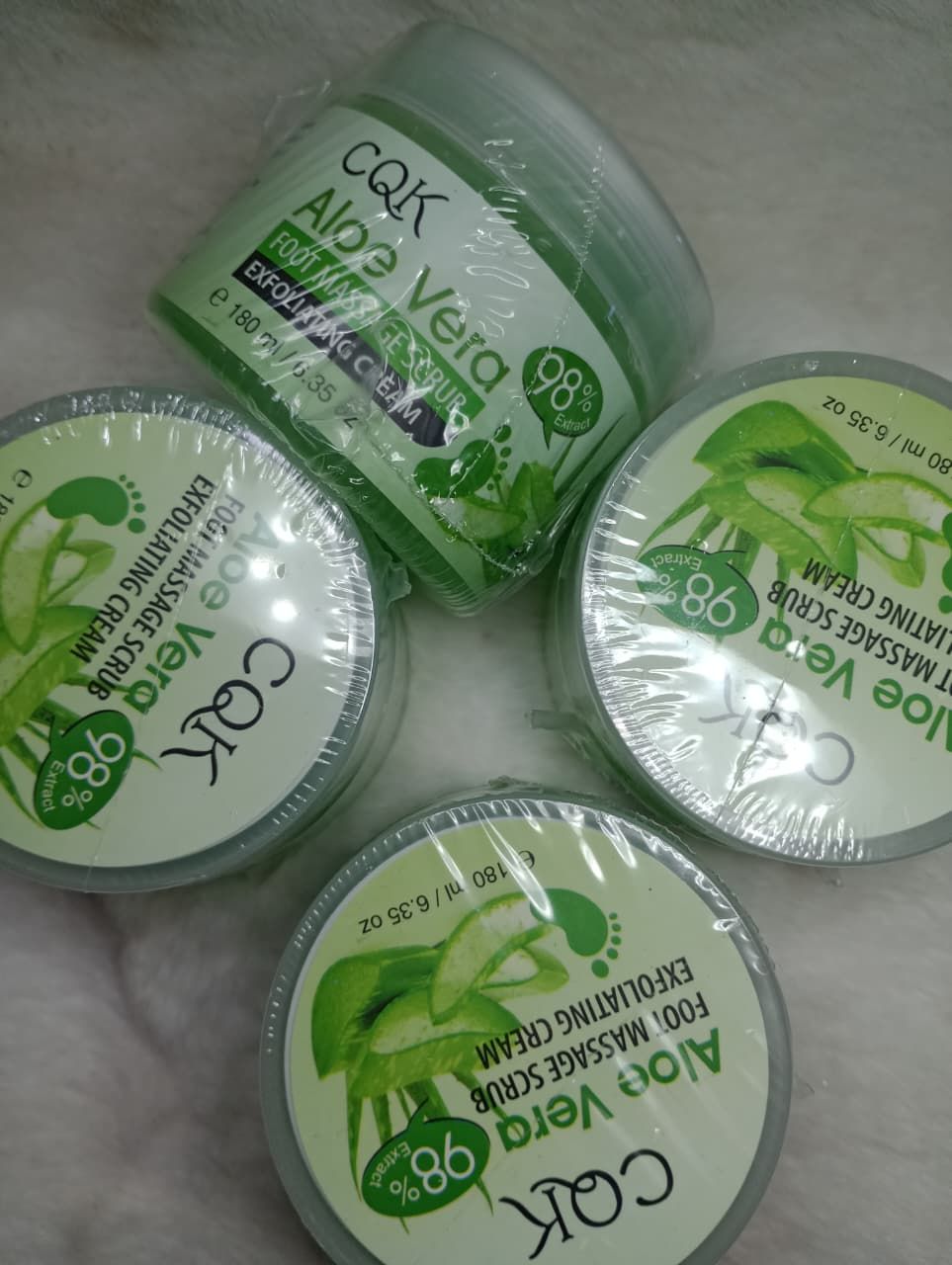Crema Exfoliante para Pies CQK