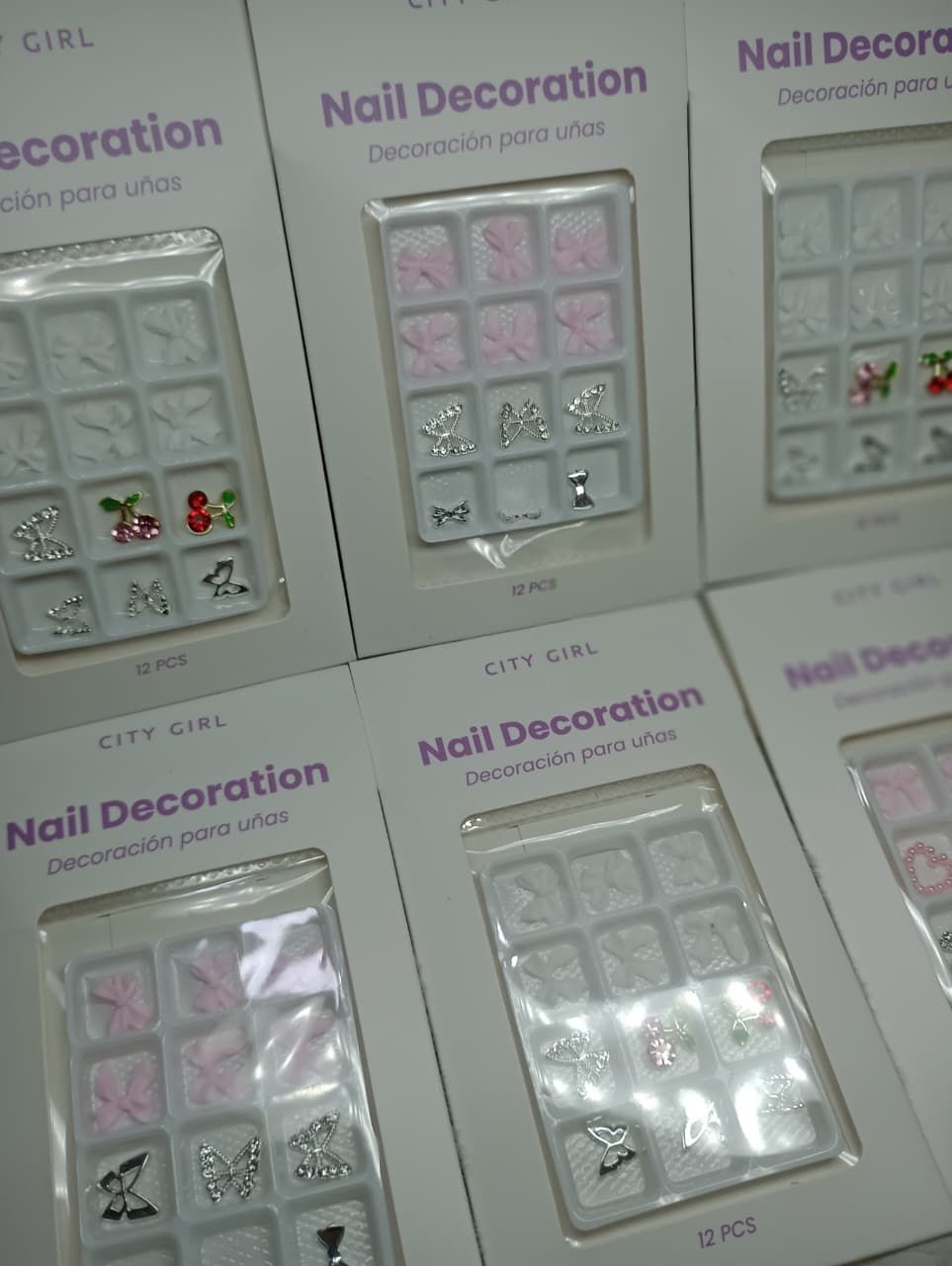 Deco strass + deco perla City Girl