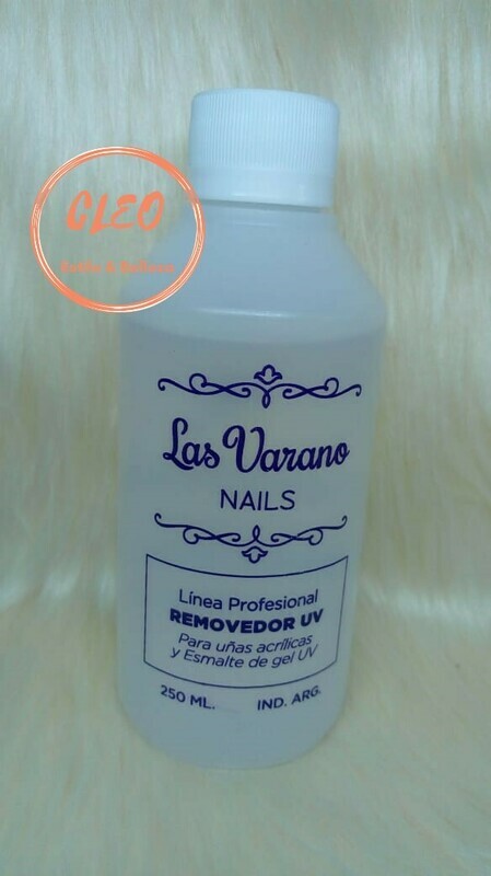 Removedor Esmalte Uv Semipermanente Las Varano 250 Ml