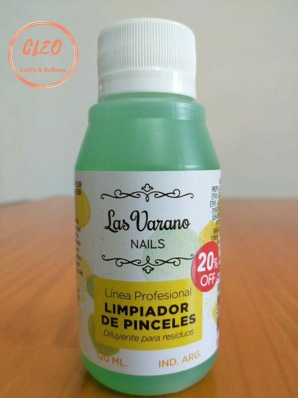 Limpiador de pincel Las Varano 120ml