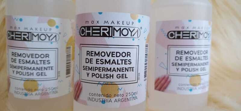 Removedor de esmalte Semi Cherimoya 250ml