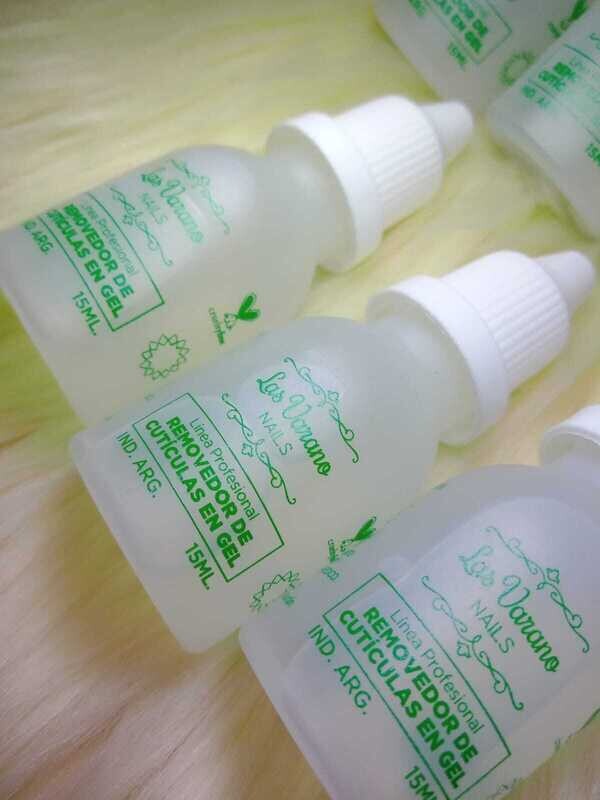 Removedor de cutículas en Gel Las Varano