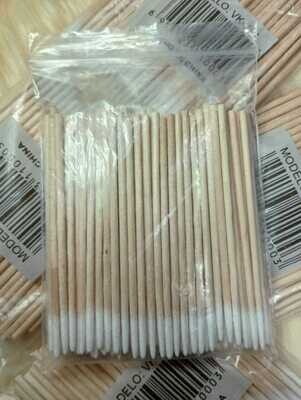 Microhisopos para pestañas x100u