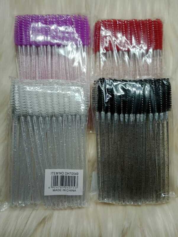 Cepillos para pestañas x 50u