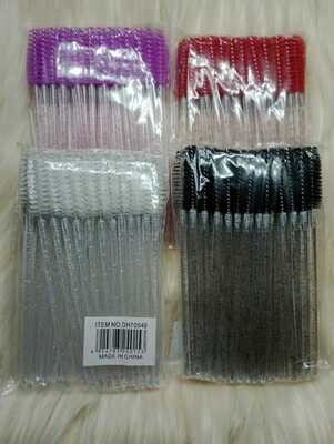 Cepillos para pestañas x 50u