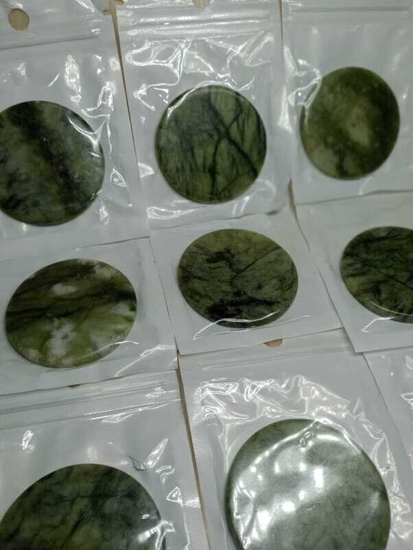 Piedra Jade para Pegamento de Pestañas