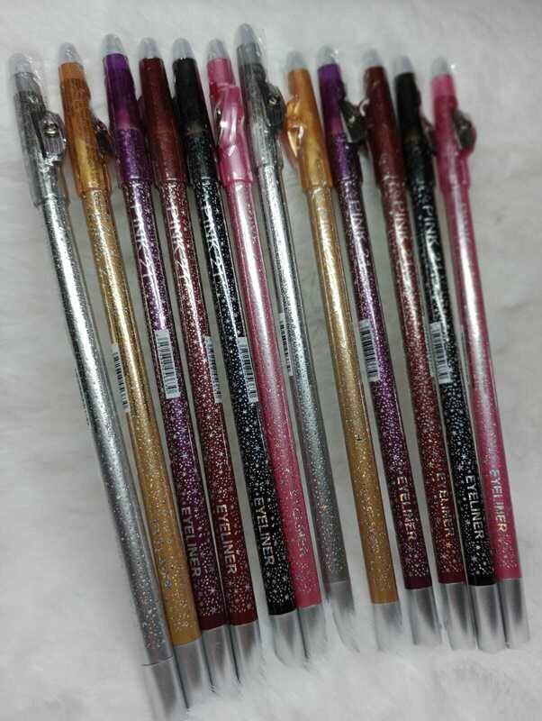 Delineadores Para Ojos Con Glitter PINK 21