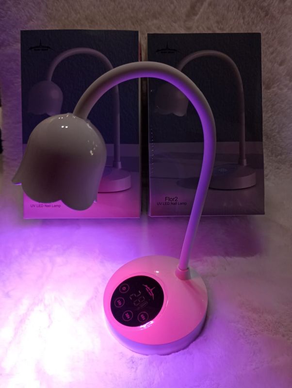 Lampara Flor Uv/Led Paris Night (Pantalla)