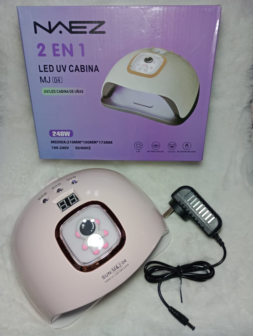Cabina Uv/Led  MJ04 de 248Watts
